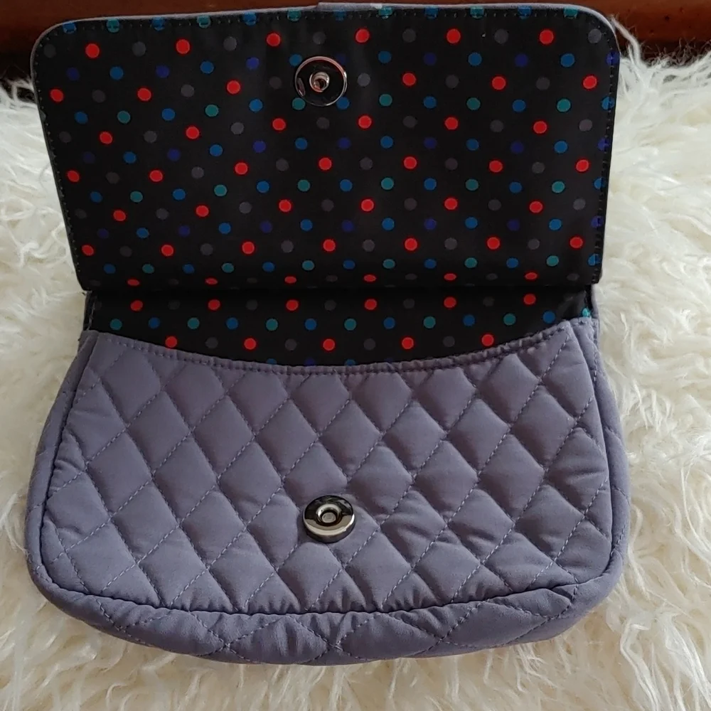 💚Vera Bradley small Quilted crossbody bag - Picture 4 of 11